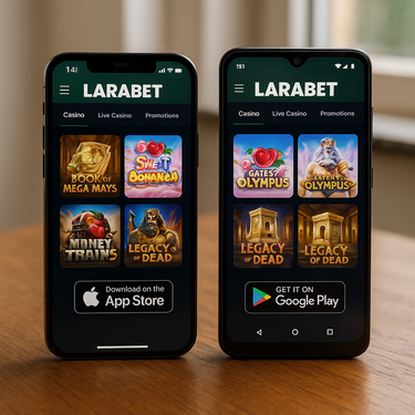 Larabet Casino - Mobile Apps - iOS and Android Optimization