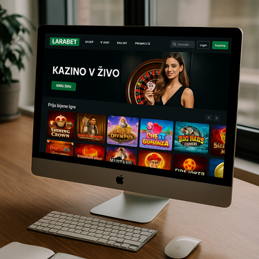 Larabet Casino - Desktop Platform Design - User Interface